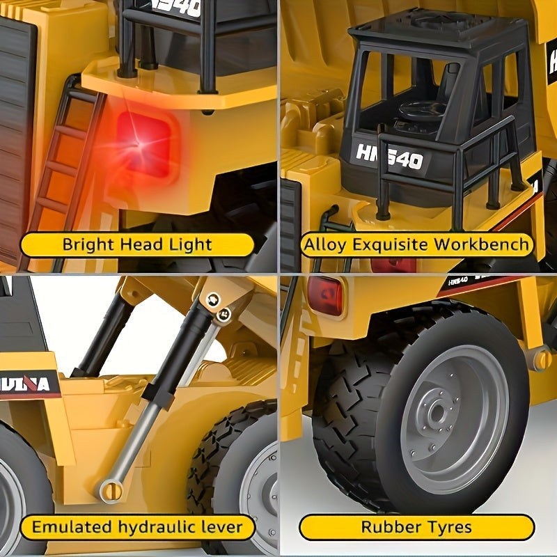 1:18 méretarányú távirányítós dömper
