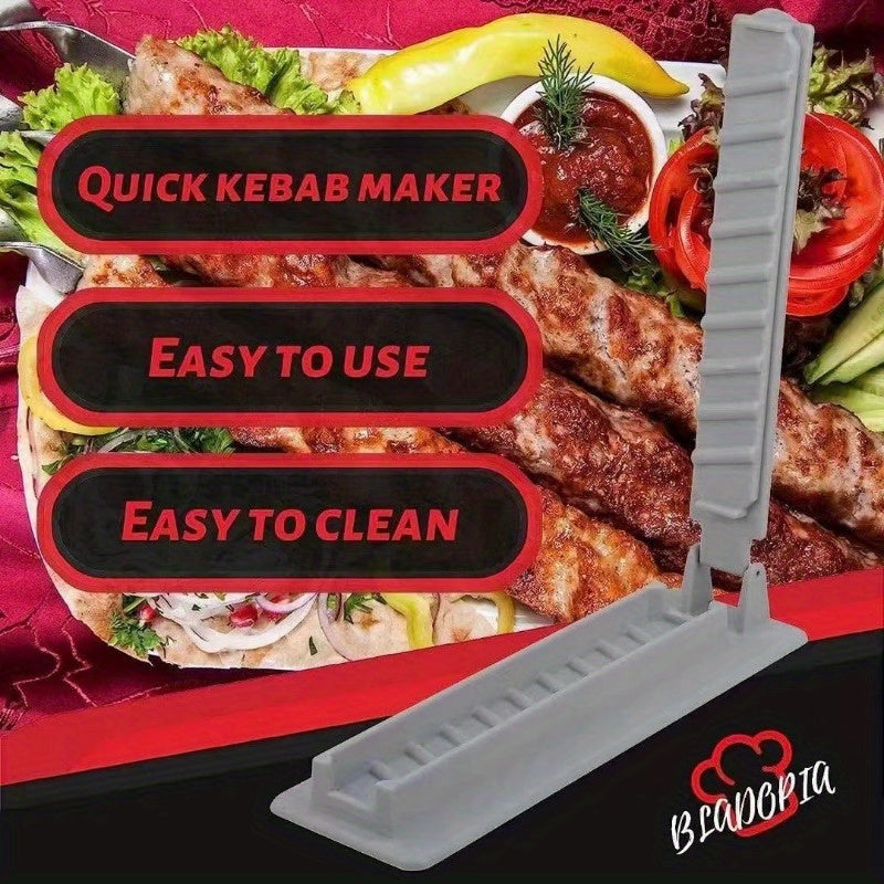 Erős BBQ Kebab Készítő 6 Nyársal