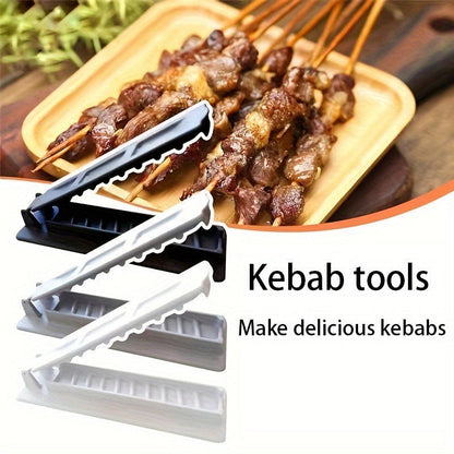 Erős BBQ Kebab Készítő 6 Nyársal