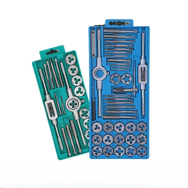 Metrikus Tap Die Készlet M3-M12 Csavarcsatornák