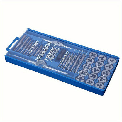 Metrikus Tap Die Készlet M3-M12 Csavarcsatornák