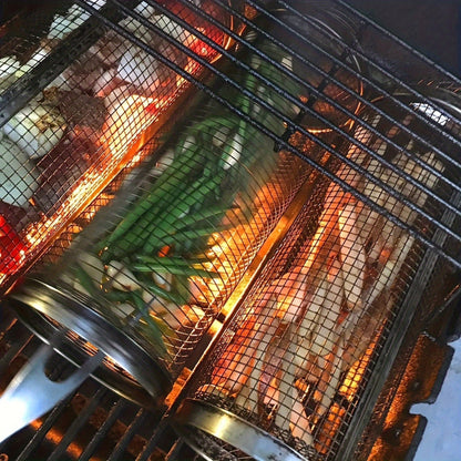 3db Luxus Gördülő Grillező Kosár