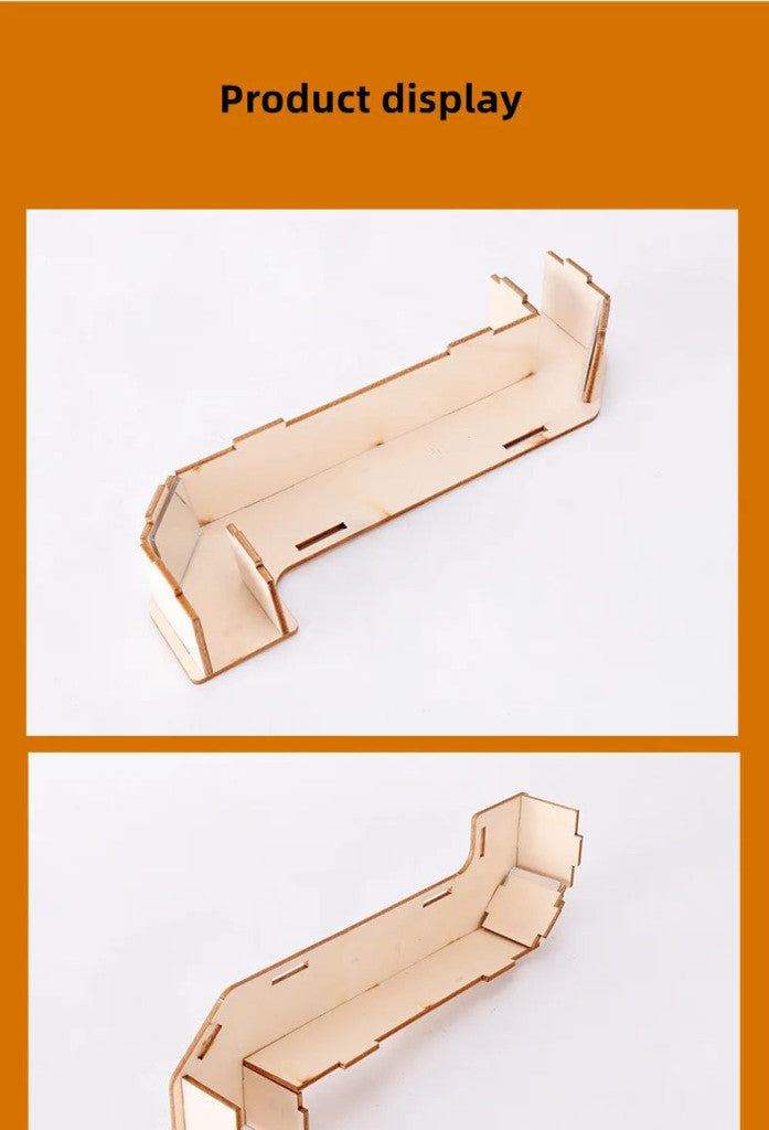 Fa Periszkópos Puzzle Játék