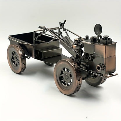 Öntött vas vintage traktor modell