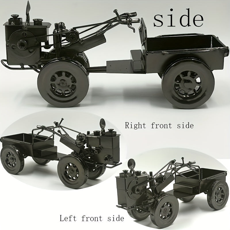 Öntött vas vintage traktor modell