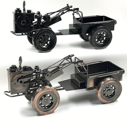 Öntött vas vintage traktor modell