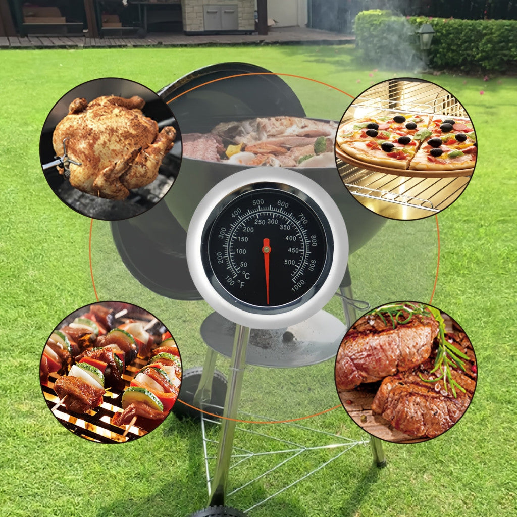Rozsdamentes Acél Grill Hőmérő