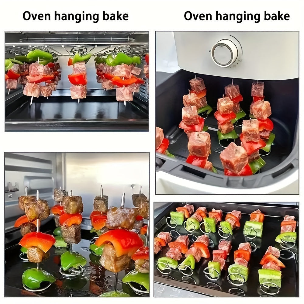 Függőleges rozsdamentes acél grilltű