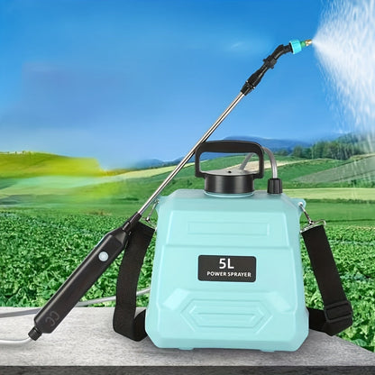 5L USB újratölthető elektromos permetező állítható fúvókával
