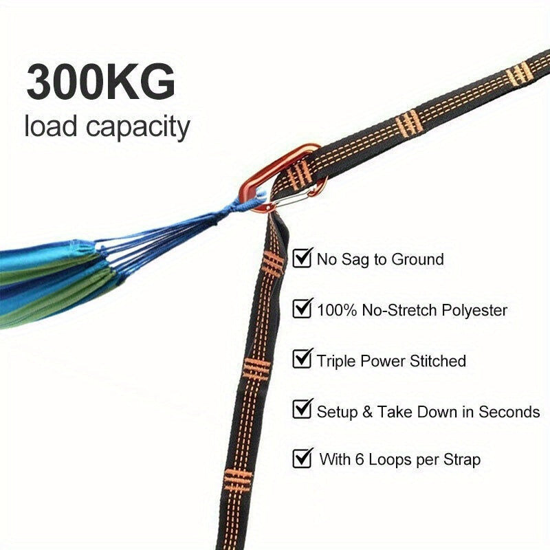 2db Erősített Nylon Függőágy Heveder