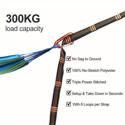 2db Erősített Nylon Függőágy Heveder