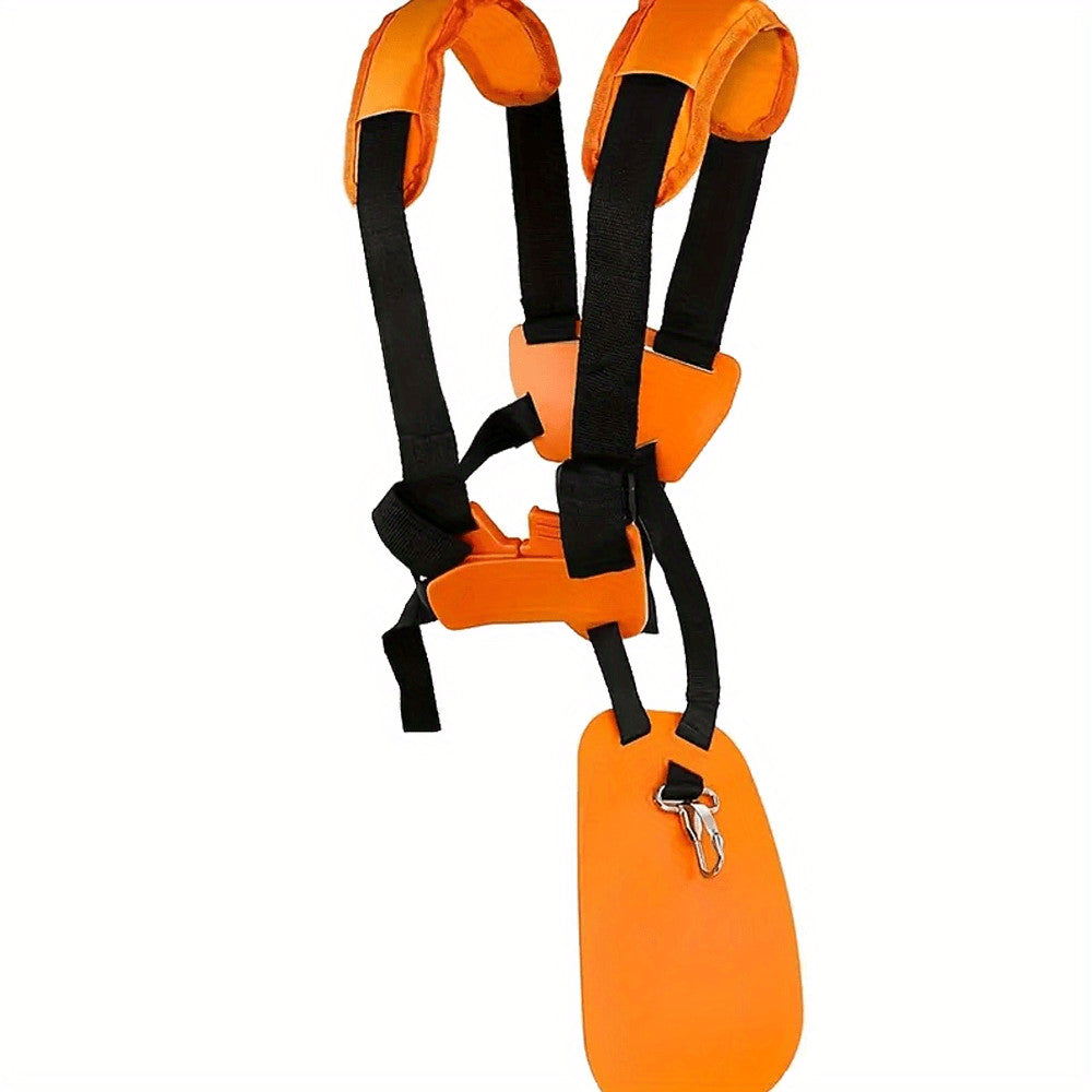 Állítható válltámasz fűnyírókhoz és gyomirtókhoz