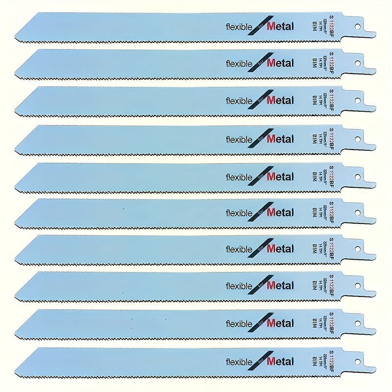 10db S1122BF dupla fém visszavonó fűrészelem