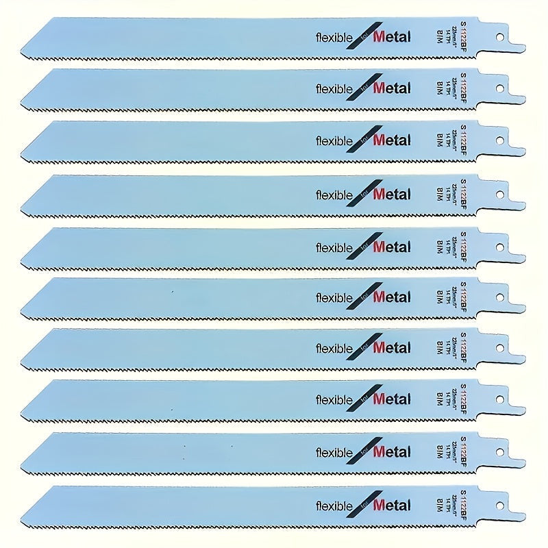 10db S1122BF dupla fém visszavonó fűrészelem