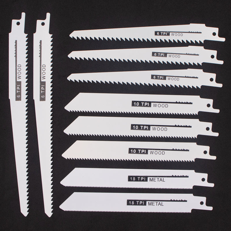 1 készlet 10 db Bi-Metal univerzális fűrésztörlő