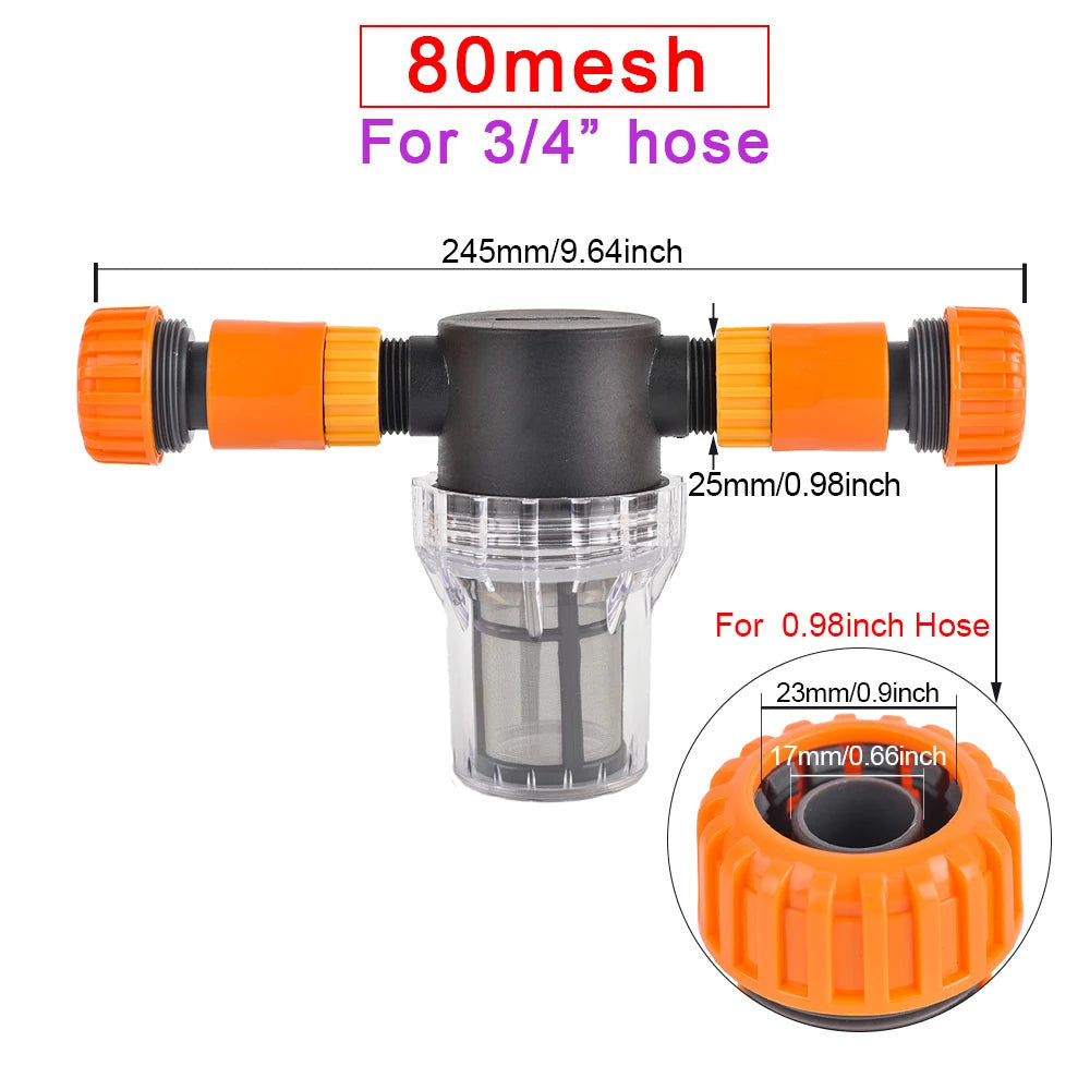 Kerti öntöző szűrő szett