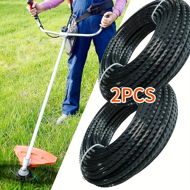 2 csomagos professzionális nejlon fogasfogú trimmer zsinór