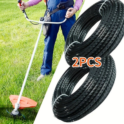 2 csomagos professzionális nejlon fogasfogú trimmer zsinór