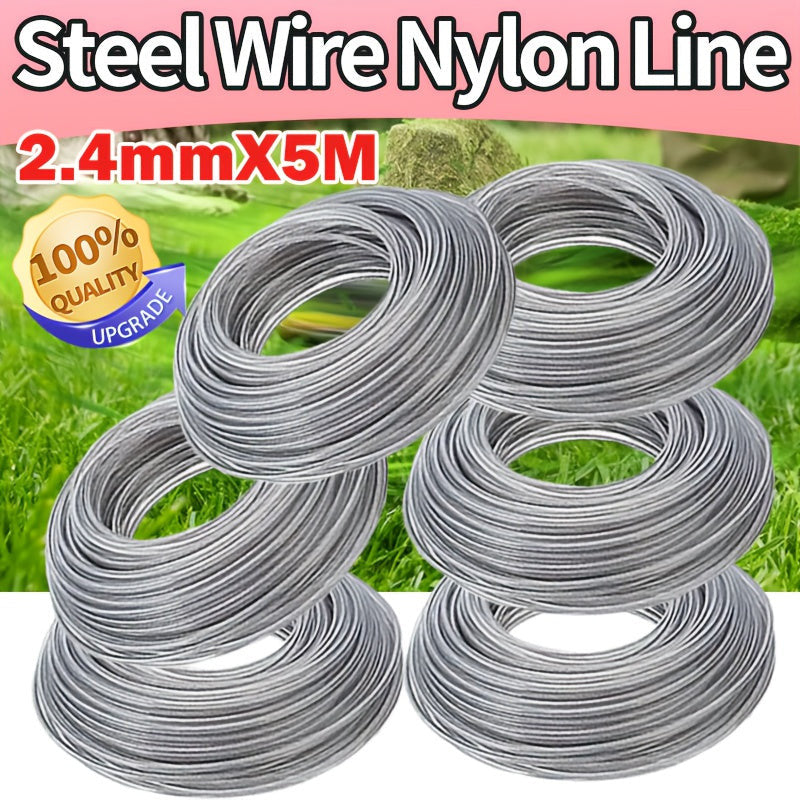 6db Acélhuzalos nylon trimmer zsinór