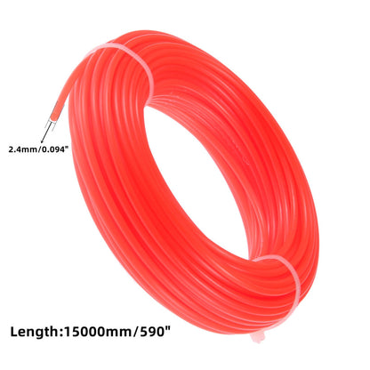 1db Magas Minőségű Kerek Nylon Fűnyíró Zsinór