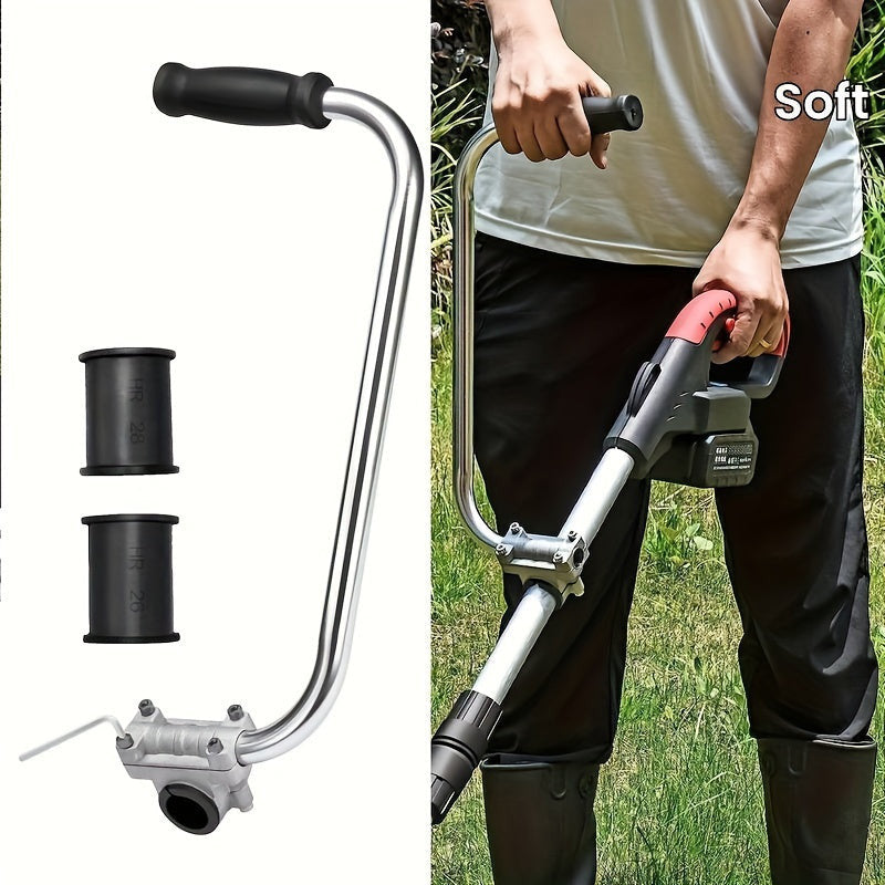 Ergonomikus markolat hosszabbító, állítható fűnyíró kéztámasz kiegészítő