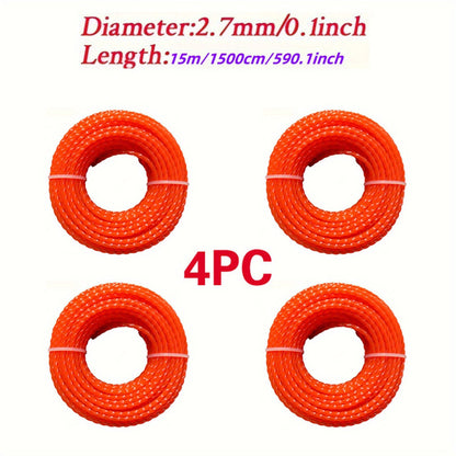 4db spirális nylon kaszálószalag