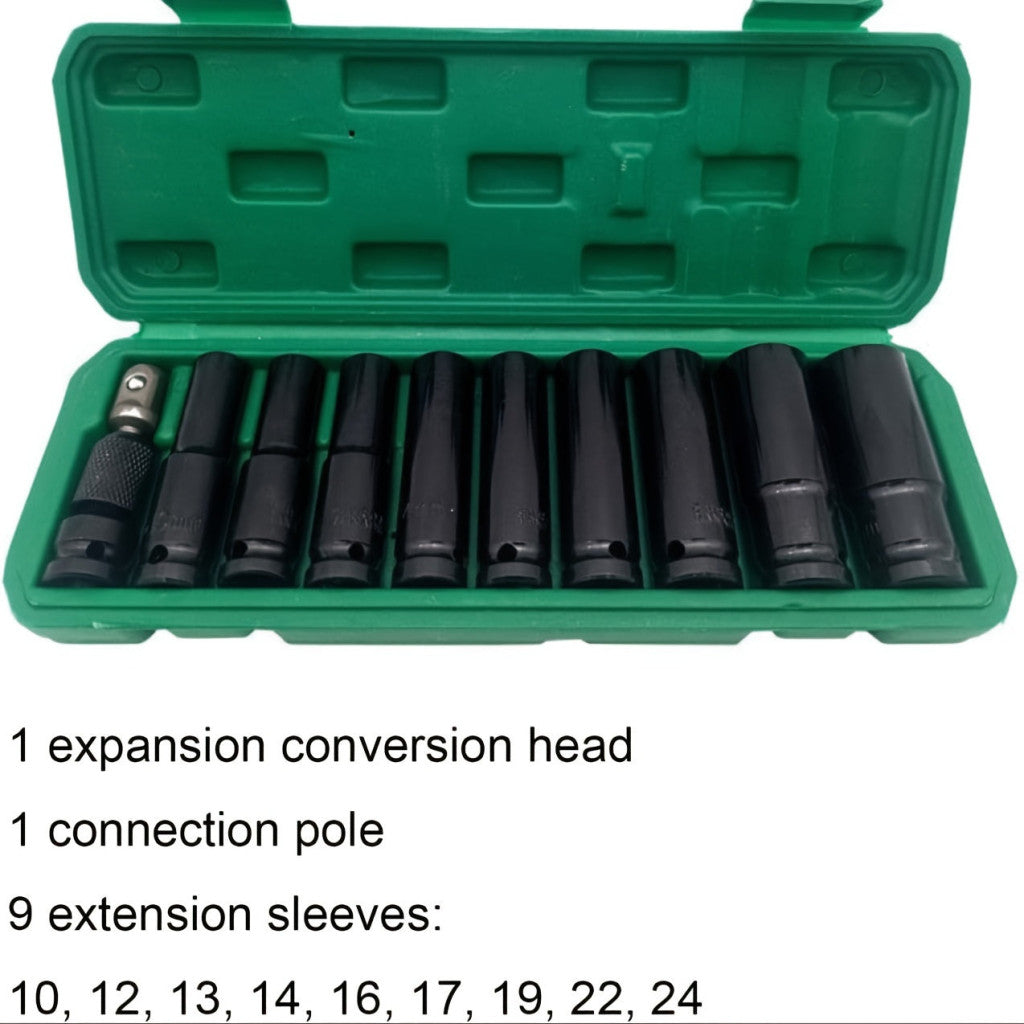 11db Erőcsavaros Foglalat, Ütős Kulcs Adapter Készlet Hex Foglalattal