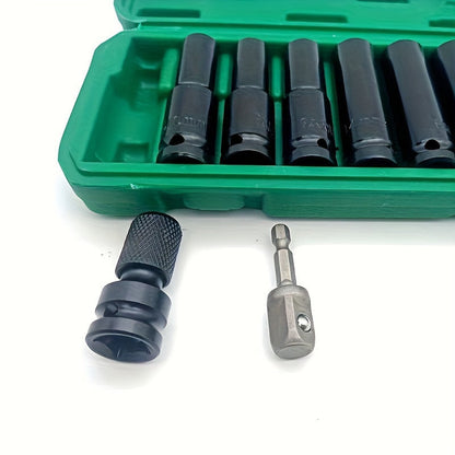 11db Erőcsavaros Foglalat, Ütős Kulcs Adapter Készlet Hex Foglalattal