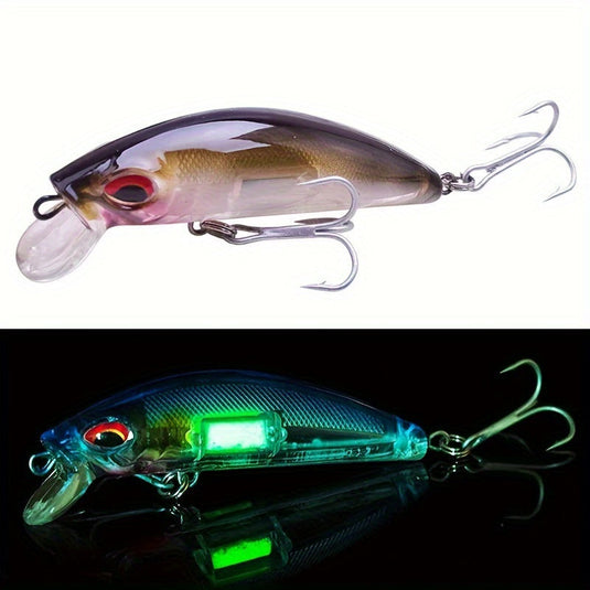 1db Luminous Minnow világító Horgászcsali