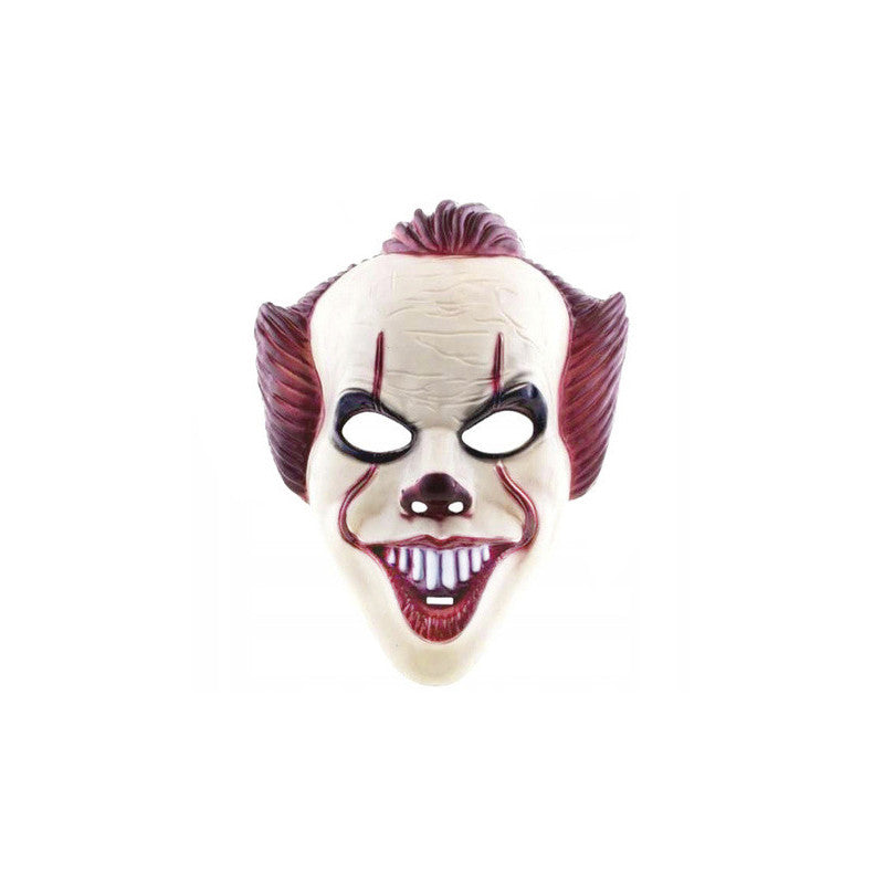 Halloween bohóc maszk, Pennywise bohóc, It bohóc maszk - rémisztő felnőtteknek és gyerekeknek.