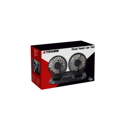 Két autós ventilátor - Xtrobb 23222 dupla autós ventilátor