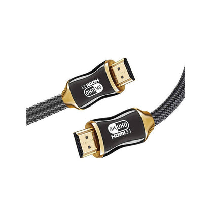 HDMI 2.1 videó kábel Ultra High Speed 8K 60Hz 4K 120Hz HQ arany 2m