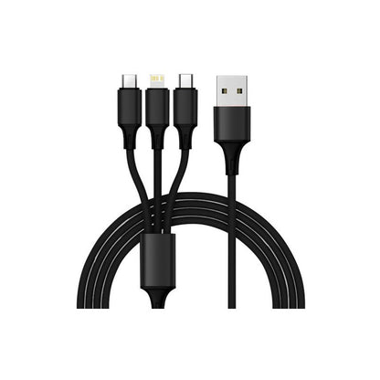 Autós töltő 4 USB csatlakozóval és Xtrobb 19907 kábellel