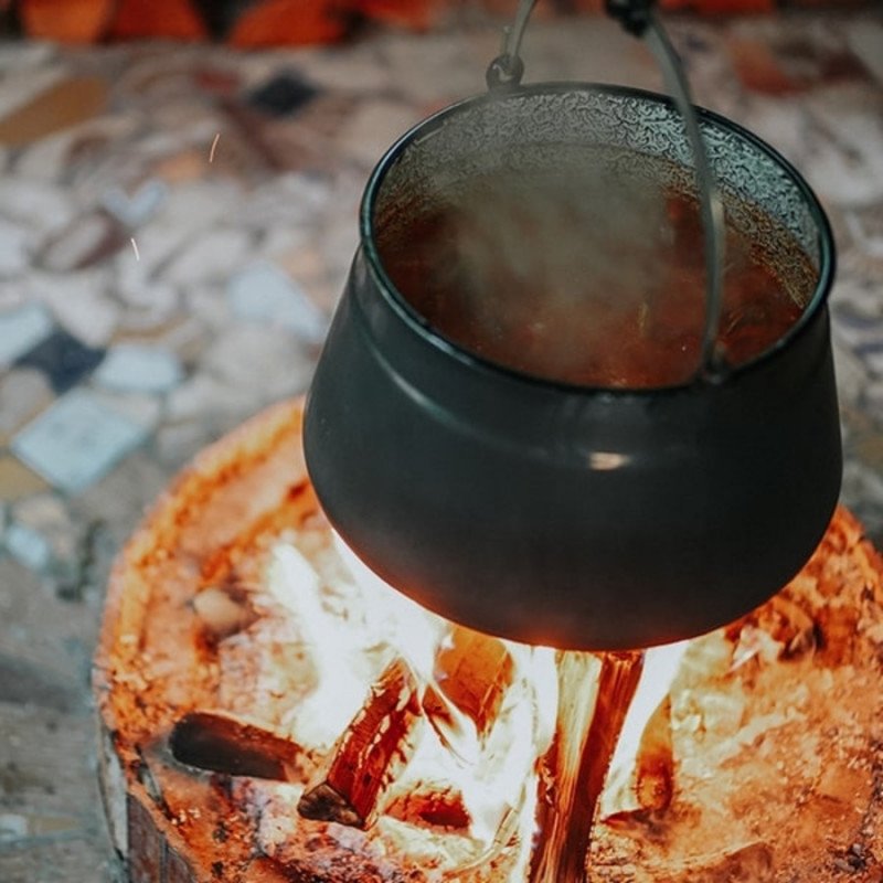 Bajai Zománcozott halfőző bogrács 13 liter