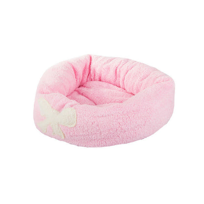 Bolyhos kutyafekhely macskaágynak puha 45cm