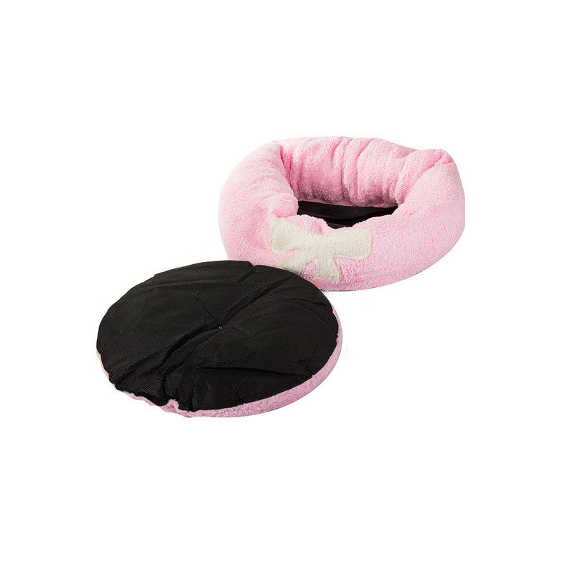 Bolyhos kutyafekhely macskaágynak puha 45cm