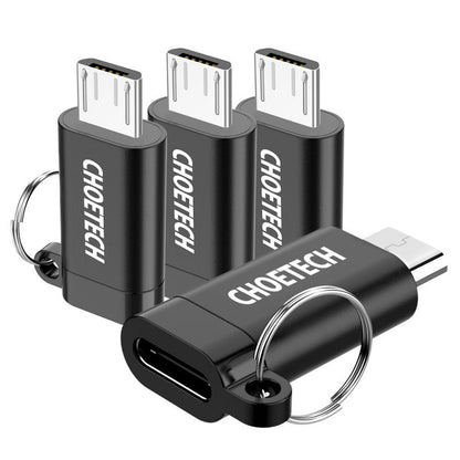 Choetech PD-4CMBK kulcstartós Type C HDMI átalakító -fekete