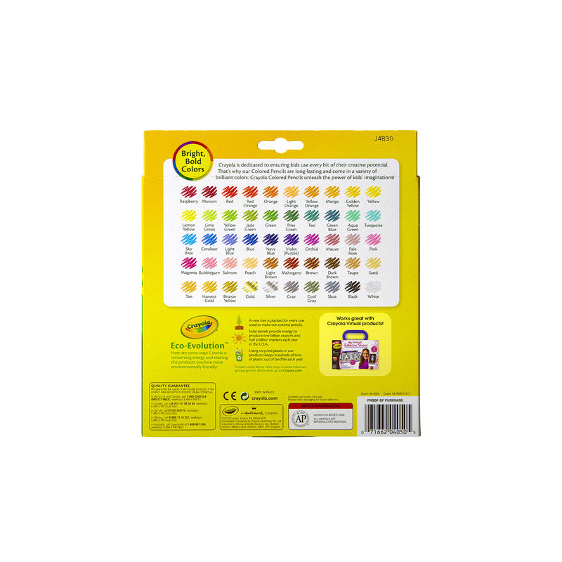 Crayola színes ceruza készlet - 50 darab