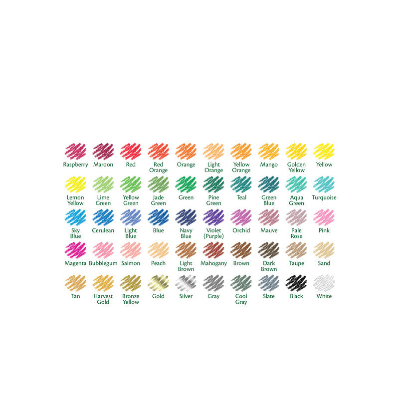Crayola színes ceruza készlet - 50 darab