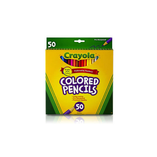 Crayola színes ceruza készlet - 50 darab