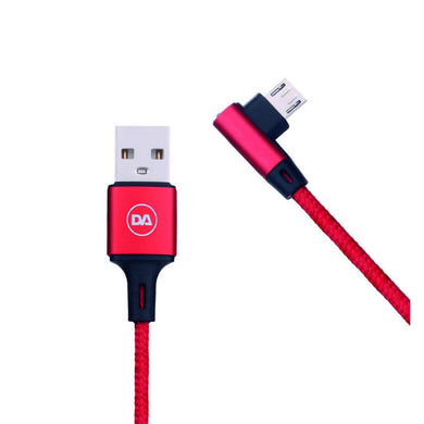 Daewoo microUSB kábel, 2 méter, piros