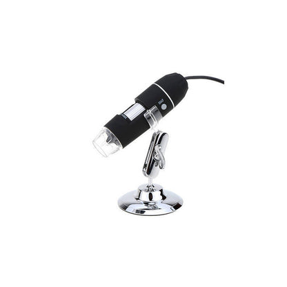 Digitális mikroszkóp USB csatlakozással, 8 LED-es világítással, 1000x nagyítással és zoom lehetőséggel