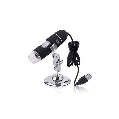 Digitális mikroszkóp USB csatlakozással, 8 LED-es világítással, 1000x nagyítással és zoom lehetőséggel