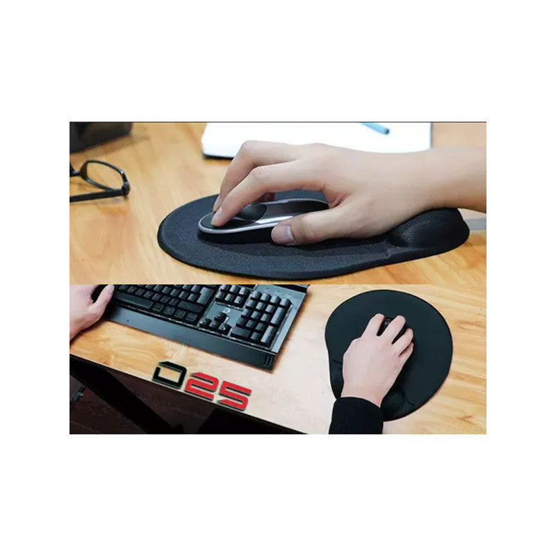 Gél memóriahabos ergonomikus egérpad csukló alá