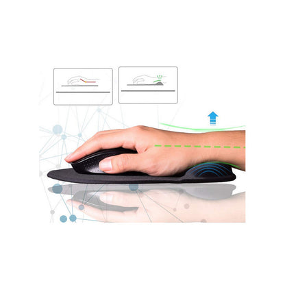 Gél memóriahabos ergonomikus egérpad csukló alá