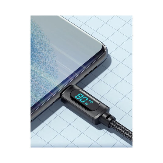 Essager 7A USB Type C gyors töltő kábel 3 db-os