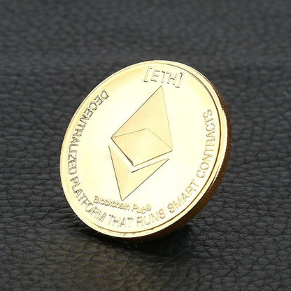 Etherium dekorációs érme