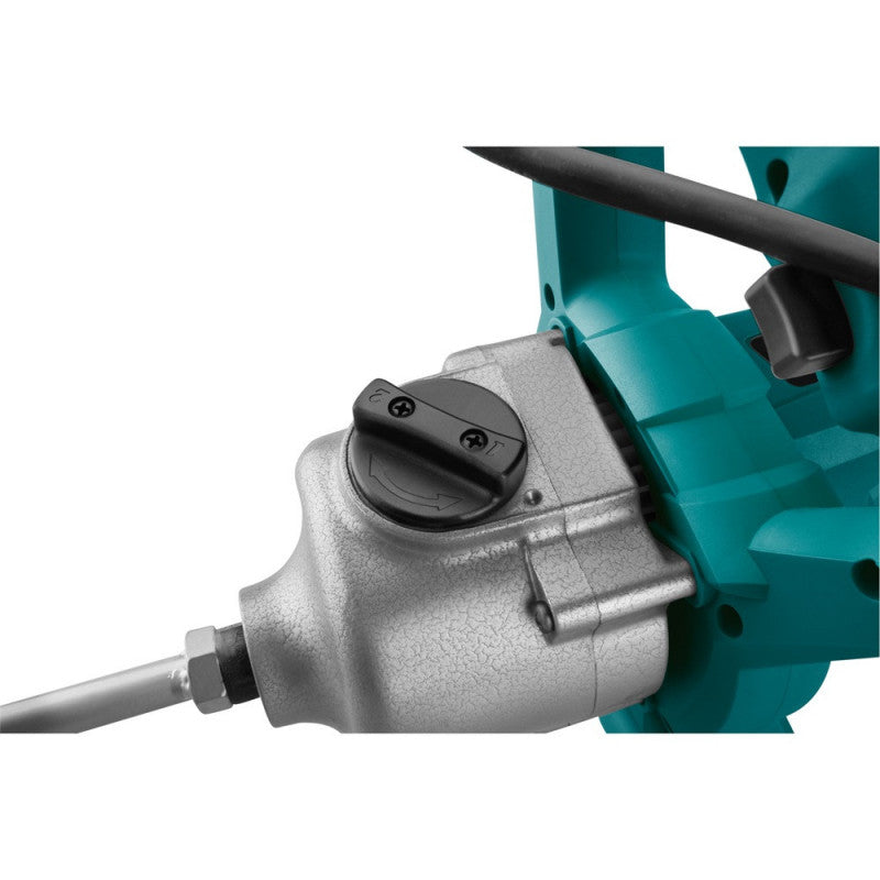 EXTOL INDUSTRIAL elektromos festék- és habarcskeverő gép (mixer) 1800W, M14 menet, lágy indítás, ford I=180-400/min, II=300-700/min