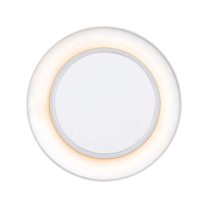 EXTOL LIGHT nagyító LED lámpa, asztali, Fehér, 7 W COB, 2400 Lm, 5× nagyítás; mechanikusan állítható rögzítés, USB töltőkábel