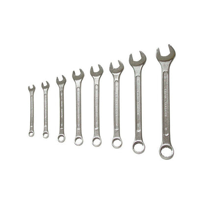 EXTOL PREMIUM csillag-villás kulcs klt., CrV., vászon tartóban; 8db, 7-19mm